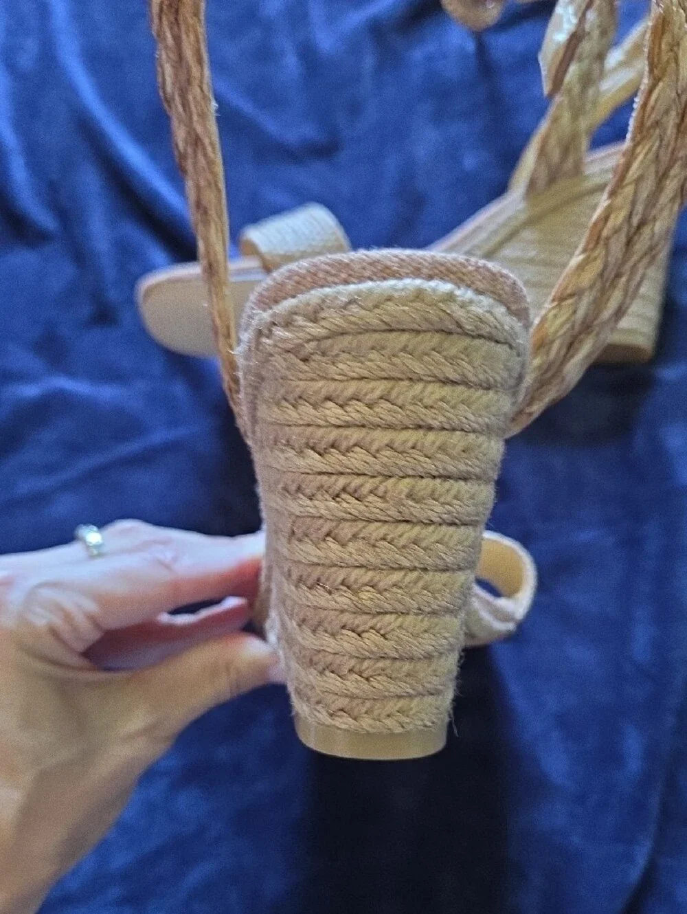 Nine West braided ankle
